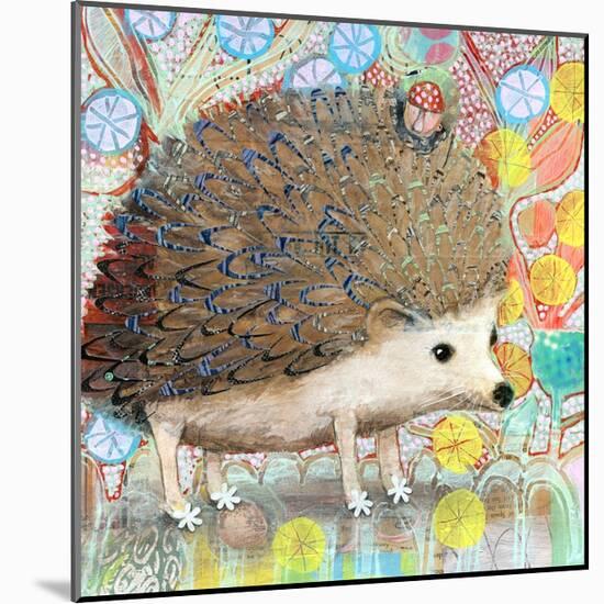 Hedgie-Judy Verhoeven-Mounted Art Print