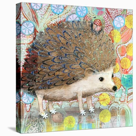 Hedgie-Judy Verhoeven-Stretched Canvas
