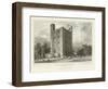 Hedingham Castle, Essex-William Henry Bartlett-Framed Giclee Print