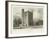 Hedingham Castle, Essex-William Henry Bartlett-Framed Giclee Print