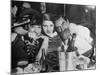 Hedonistic Champagne-Drinking in Paris-null-Mounted Photographic Print