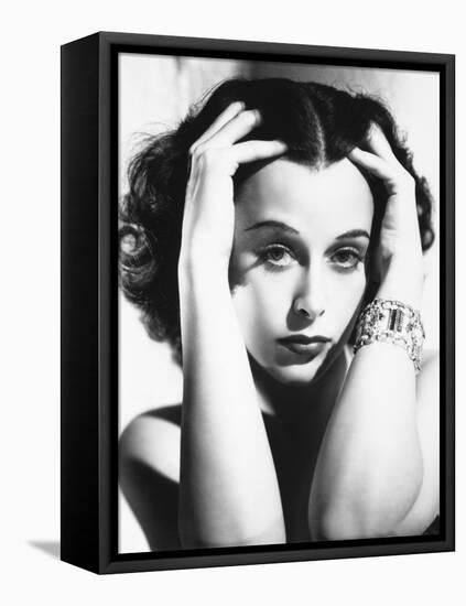 Hedy Lamarr, 1938-null-Framed Stretched Canvas