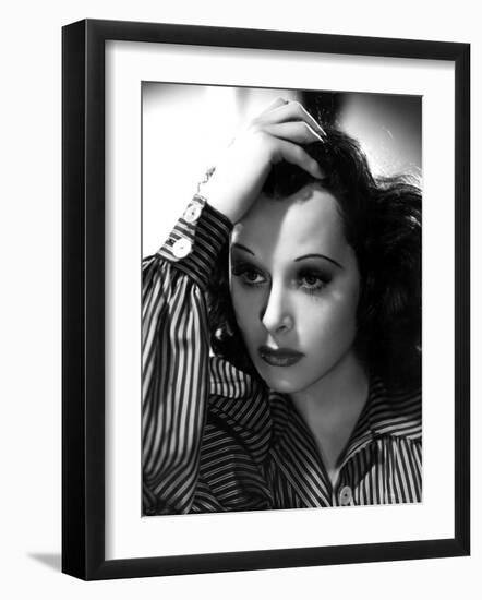 Hedy Lamarr, 1939-Clarence Sinclair Bull-Framed Photo