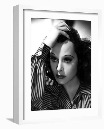 Hedy Lamarr, 1939-Clarence Sinclair Bull-Framed Photo