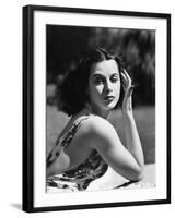 Hedy Lamarr, 1940-null-Framed Photographic Print