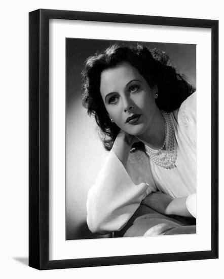 Hedy Lamarr, 1942-Clarence Sinclair Bull-Framed Photo