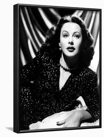 Hedy Lamarr, 1943-null-Framed Photo