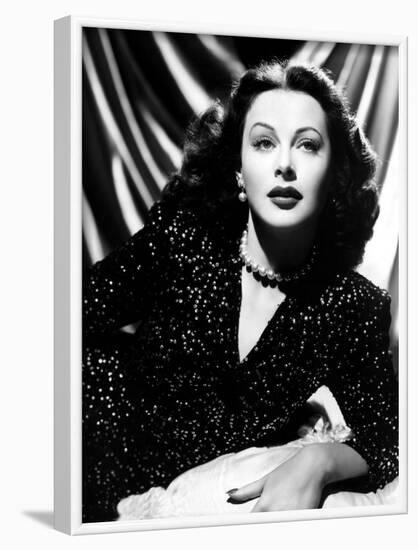 Hedy Lamarr, 1943-null-Framed Photo