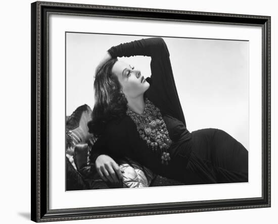 Hedy Lamarr, Lady of the Tropics, 1939-null-Framed Photographic Print