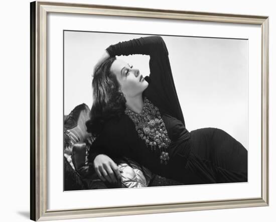 Hedy Lamarr, Lady of the Tropics, 1939-null-Framed Photographic Print
