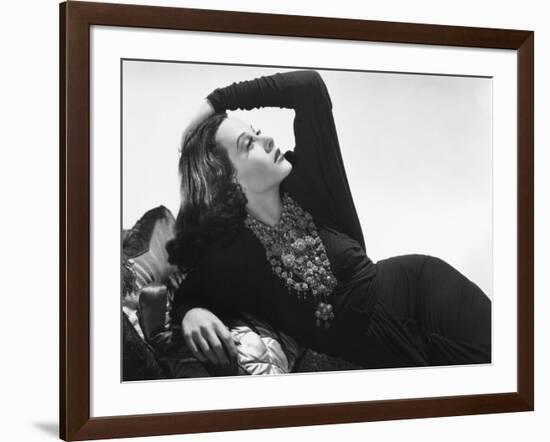 Hedy Lamarr, Lady of the Tropics, 1939-null-Framed Photographic Print