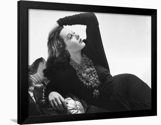 Hedy Lamarr, Lady of the Tropics, 1939-null-Framed Photographic Print