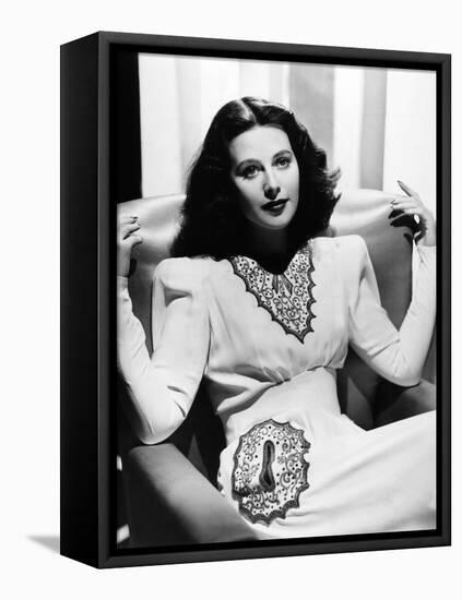 Hedy Lamarr-null-Framed Stretched Canvas