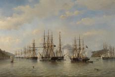 Dutch, English, French and American Squadrons in Japanese Waters-Heemskerck van-Framed Stretched Canvas