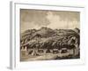 Heere Camp, Engraving from Journey into Africa, 1783-1785-Francois Le Vaillant-Framed Giclee Print