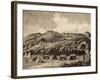 Heere Camp, Engraving from Journey into Africa, 1783-1785-Francois Le Vaillant-Framed Giclee Print