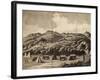 Heere Camp, Engraving from Journey into Africa, 1783-1785-Francois Le Vaillant-Framed Giclee Print