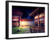 Heian Era Town of Japan-Kyo Nakayama-Framed Giclee Print