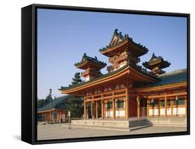 Heian Shrine (Heian-Jingu), Kyoto, Honshu, Japan-null-Framed Stretched Canvas