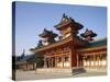 Heian Shrine (Heian-Jingu), Kyoto, Honshu, Japan-null-Stretched Canvas