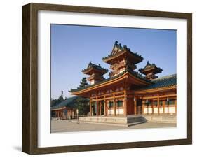 Heian Shrine (Heian-Jingu), Kyoto, Honshu, Japan-null-Framed Photographic Print