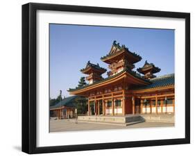 Heian Shrine (Heian-Jingu), Kyoto, Honshu, Japan-null-Framed Photographic Print