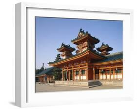 Heian Shrine (Heian-Jingu), Kyoto, Honshu, Japan-null-Framed Photographic Print