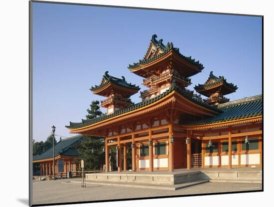 Heian Shrine (Heian-Jingu), Kyoto, Honshu, Japan-null-Mounted Photographic Print