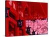 Heian Shrine in Spring, Shinto, Kyoto, Japan-Shin Terada-Stretched Canvas