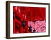 Heian Shrine in Spring, Shinto, Kyoto, Japan-Shin Terada-Framed Premium Photographic Print