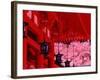 Heian Shrine in Spring, Shinto, Kyoto, Japan-Shin Terada-Framed Photographic Print