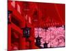 Heian Shrine in Spring, Shinto, Kyoto, Japan-Shin Terada-Mounted Photographic Print