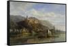 Heidelberg, 1866-Pierre Justin Ouvrie-Framed Stretched Canvas