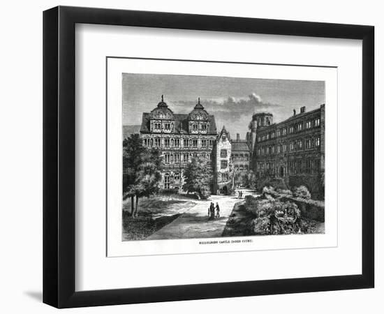 Heidelberg Castle, Germany, 1879-Charles Barbant-Framed Giclee Print