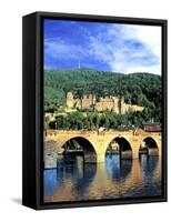 Heidelberg Castle, Heidelberg, Germany-Miva Stock-Framed Stretched Canvas