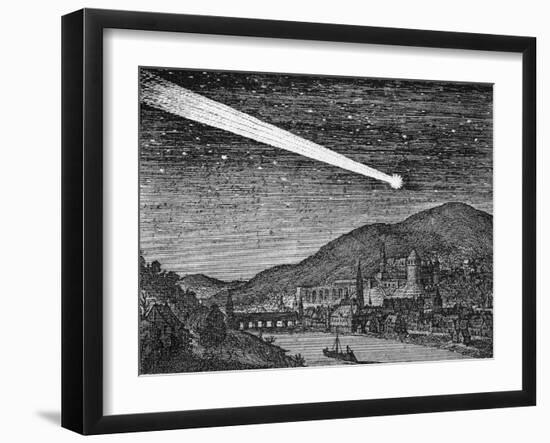 Heidelberg Comet 1618-null-Framed Art Print