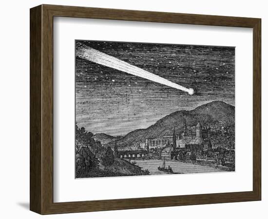 Heidelberg Comet 1618-null-Framed Art Print