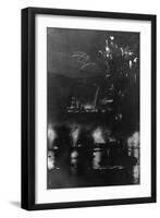 Heidelberg Fireworks-null-Framed Photographic Print