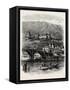 Heidelberg, from the River, the Rhine, Germany, 19th Century-null-Framed Stretched Canvas