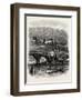 Heidelberg, from the River, the Rhine, Germany, 19th Century-null-Framed Giclee Print