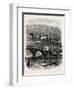 Heidelberg, from the River, the Rhine, Germany, 19th Century-null-Framed Giclee Print