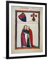 Heidelberg Lieder, 14Th C-null-Framed Giclee Print