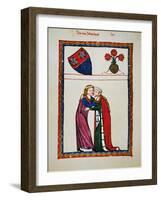 Heidelberg Lieder, 14Th C-null-Framed Giclee Print