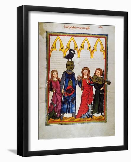 Heidelberg Lieder, C.14Th-null-Framed Giclee Print