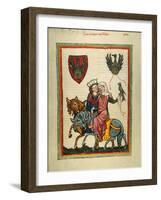 Heidelberg Lieder-null-Framed Giclee Print