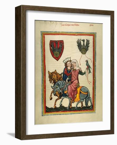 Heidelberg Lieder-null-Framed Giclee Print