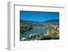 Heidelberg on the river Rhine-null-Framed Art Print