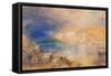 Heidelberg: Sunset, C.1840-42-J. M. W. Turner-Framed Stretched Canvas