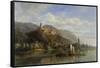 Heidelberg-Pierre Justin Ouvrie-Framed Stretched Canvas