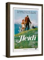 Heidi, Eva Maria Singhammer, Gustav Knuth, 1965-null-Framed Art Print